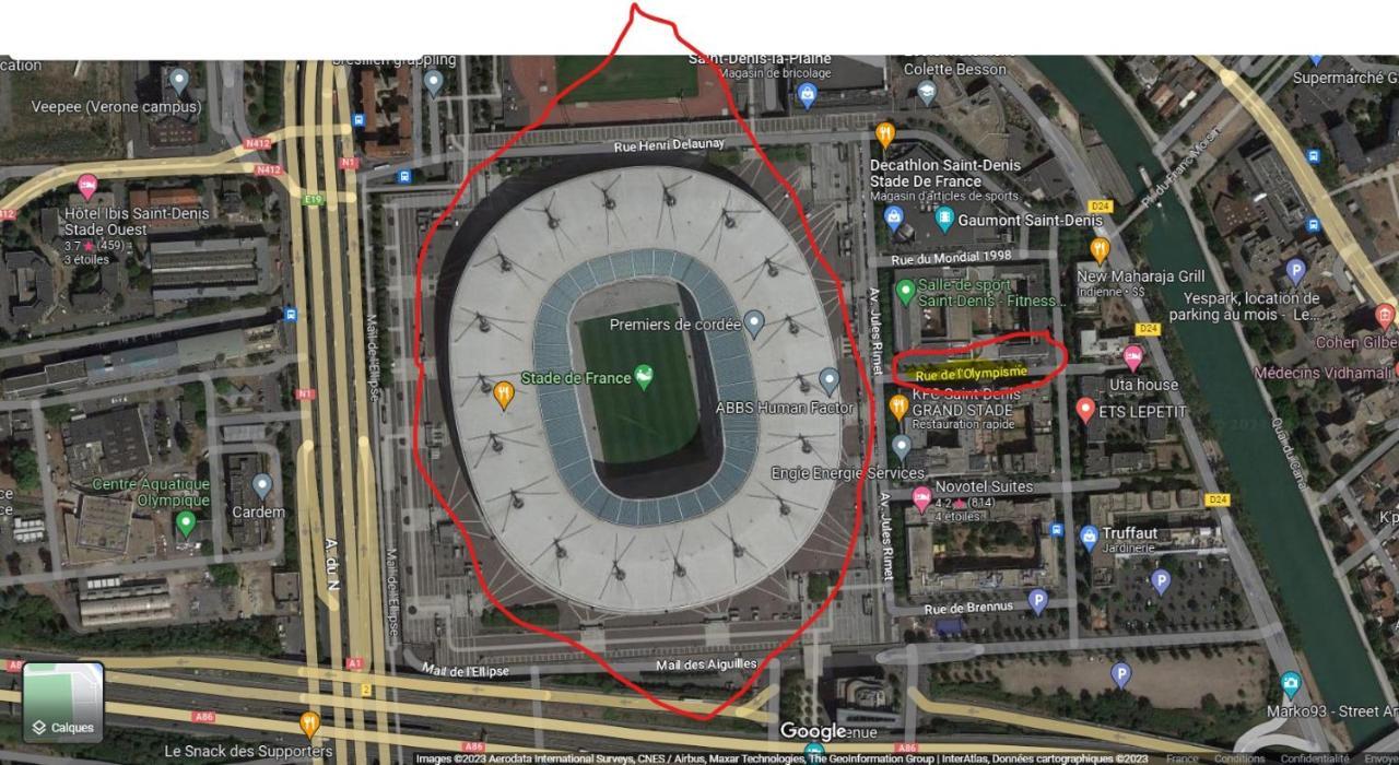 Appartement Sur Et Garage Au Stade De France A 2 Mn De Paris, 20 De Roissy Cdg Et 30 De La Defense Animaux Bienvenus Saint-Denis  Exterior foto